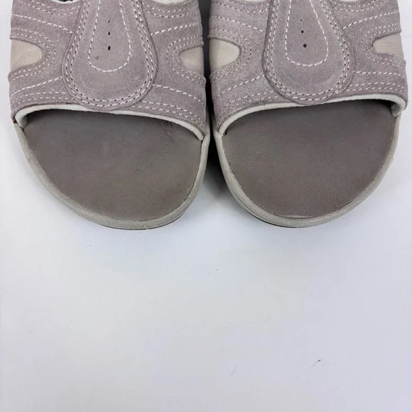 Easy Spirit Highline Leather Sandals Wedge Slip On Slingback Lightweight 10 - Picture 6 of 15